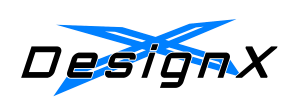 The DesignX logo